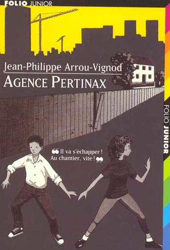 Couverture du livre « Agence pertinax - filatures en tout genre » de Arrou-Vignod/Munch aux éditions Gallimard-jeunesse