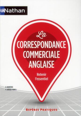 Couverture du livre « La correspondance commerciale anglaise » de  aux éditions Nathan