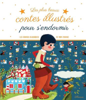 Couverture du livre « Les plus beaux contes illustrés ; pour s'endormir » de  aux éditions Fleurus