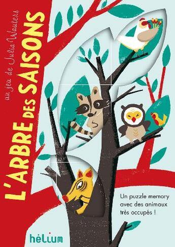 Couverture du livre « L'arbre des saisons » de Julia Wauters aux éditions Helium