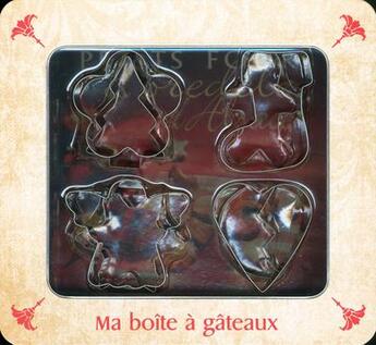 Couverture du livre « Ma boîte à gâteaux ; coffret » de Josiane Syren aux éditions Saep