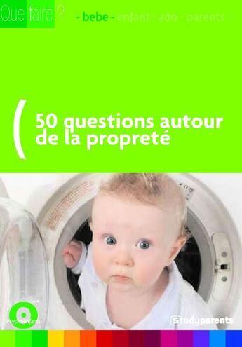 Couverture du livre « 50 questions autour de la propreté » de Elisabeth Petit aux éditions Studyrama