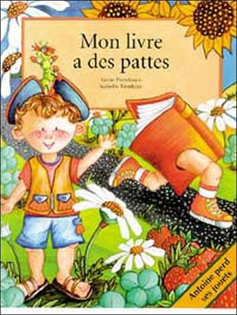 Couverture du livre « Mon livre a des pattes » de Marie Portelance et Tremblay Isabelle aux éditions Du Cram