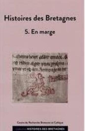 Couverture du livre « Histoire de Bretagne t.5 ; en marge » de  aux éditions Crbc