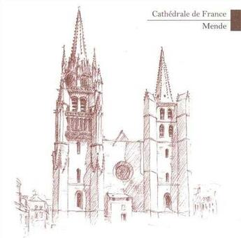 Couverture du livre « Lot de 5 cartes cathedrale de france - mende » de  aux éditions Satisfecit