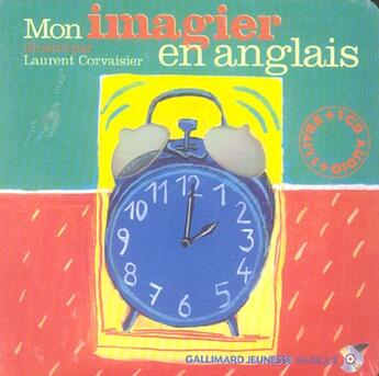 Couverture du livre « Mon imagier en anglais » de Collectif/Corvaisier aux éditions Gallimard-jeunesse