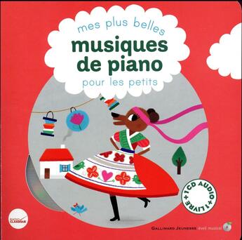 Couverture du livre « Mes plus belles musiques de piano pour les petits » de  aux éditions Gallimard-jeunesse