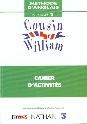 Couverture du livre « Cousin William Niveau 3 Exercices » de David Booth aux éditions Nathan