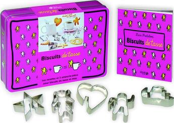 Couverture du livre « Biscuits de tasse ; coffret » de Lucia Pantaleoni aux éditions Solar