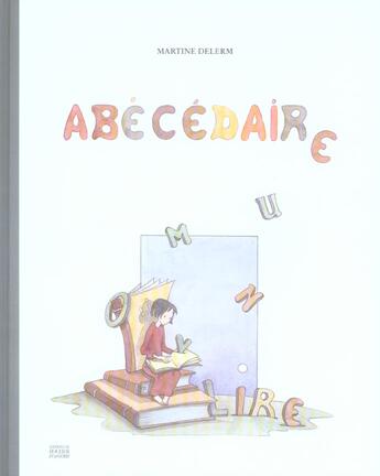 Couverture du livre « Abécédaire » de Martine Delerm aux éditions Rocher