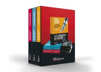 Couverture du livre « Les enchères au bridge ; le système d'enseignement français expliqué et commenté ; coffret collector t.1 à t.3 » de Michel Bessis et Philippe Cronier et Jean-Christophe Quantin aux éditions Eps Le Bridgeur