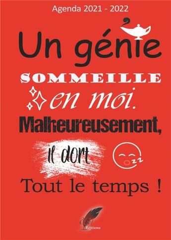 Couverture du livre « Agenda rouge (édition 2021/2022) » de  aux éditions Rouge Noir