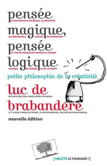 Couverture du livre « Pensée magique, pensée logique ; petite philosophie de la créativité » de Luc De Brabandere aux éditions Le Pommier