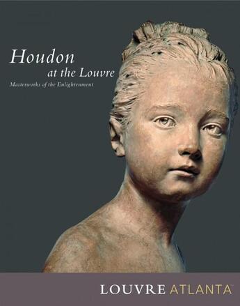 Couverture du livre « Houdon at the Louvre ; Masterworks of the Enlightenment » de Guilhem Scherf aux éditions Somogy