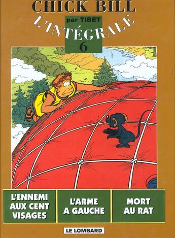 Couverture du livre « Les aventures de Chick Bill : Intégrale vol.6 » de Tibet aux éditions Lombard