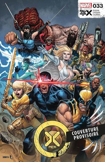 Couverture du livre « Fall of the House of X N°06 - Edition collector - COMPTE FERME » de Gerry Duggan et Benjamin Percy et Luciano Vecchio et Al Ewing et Lucas Werneck et Joshua Cassara aux éditions Panini