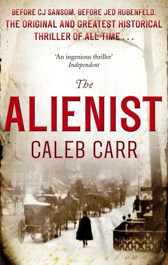 Couverture du livre « THE ALIENIST » de Caleb Carr aux éditions Sphere