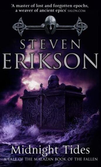 Couverture du livre « Midnight Tides » de Steven Erikson aux éditions Epagine