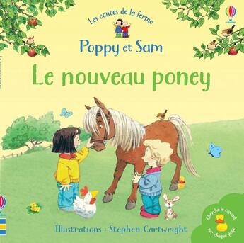 Couverture du livre « Poppy et Sam : le nouveau poney ; mini-livres » de Heather Amery et Stephen Cartwright aux éditions Usborne