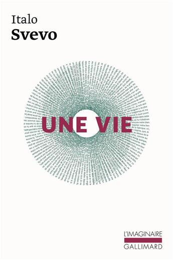 Couverture du livre « Une vie » de Italo Svevo aux éditions Gallimard