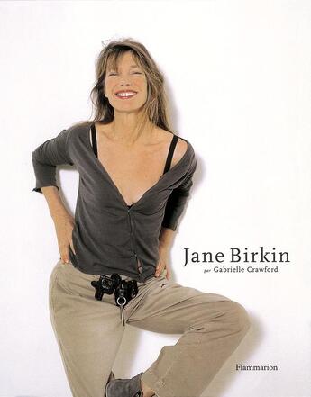 Couverture du livre « Jane Birkin » de Gabrielle Crawford aux éditions Flammarion