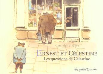 Couverture du livre « Ernest et Célestine » de Gabrielle Vincent aux éditions Casterman