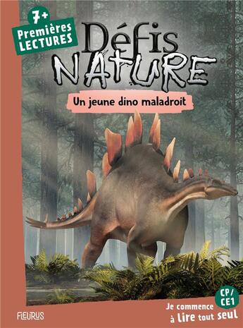 Couverture du livre « Un jeune dino maladroit » de Sophie De Mullenheim aux éditions Fleurus