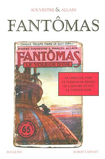 Couverture du livre « Fantomas - tome 2 - ne - vol02 » de Souvestre/Allain aux éditions Bouquins