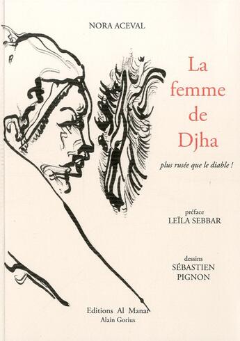 Couverture du livre « La Femme De Djha » de Nora Aceval aux éditions Al Manar