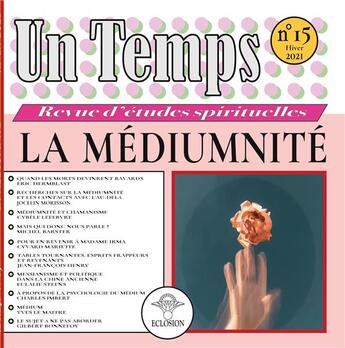 Couverture du livre « Un temps t.15 » de  aux éditions Eclosion