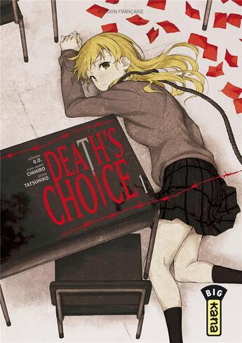 Couverture du livre « Death's choice Tome 1 » de Tatsuhiko et Goo et Chihiro aux éditions Kana