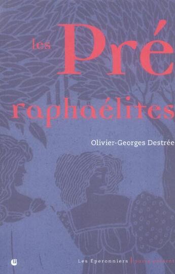 Couverture du livre « Preraphaelites » de  aux éditions Labor Litterature