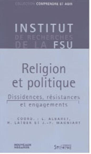 Couverture du livre « Religion et politique » de Latger H aux éditions Syllepse