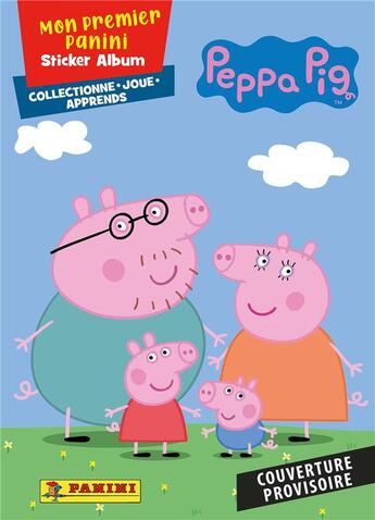 Couverture du livre « My first panini : peppa pig » de  aux éditions Panini