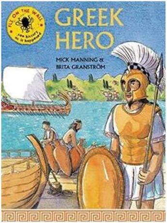 Couverture du livre « Greek hero » de Manning Mick aux éditions Frances Lincoln
