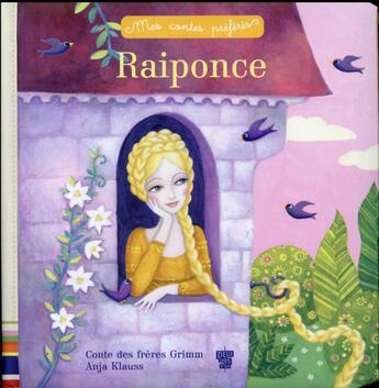 Couverture du livre « Raiponce » de Sophie Koechlin et Anja Klauss aux éditions Deux Coqs D'or