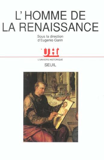 Couverture du livre « Homme de la renaissance (l') » de Eugenio Garin aux éditions Seuil