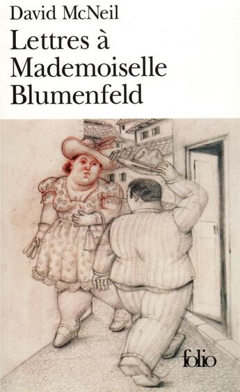 Couverture du livre « Lettres à Mademoiselle Blumenfeld » de David Mcneil aux éditions Folio