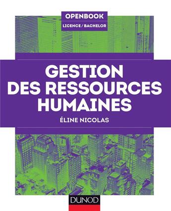 Couverture du livre « Gestion des ressources humaines » de Eline Nicolas aux éditions Dunod