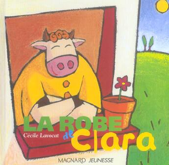 Couverture du livre « La robe de Clara » de Lavocat aux éditions Magnard