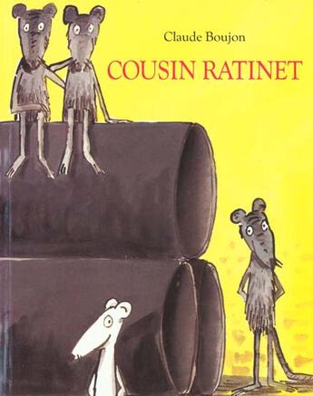 Couverture du livre « Cousin ratinet » de Boujon Claude aux éditions Ecole Des Loisirs