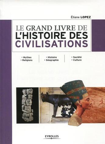 Couverture du livre « Le grand livre de l'histoire des civilisations » de Eliane Lopez aux éditions Eyrolles