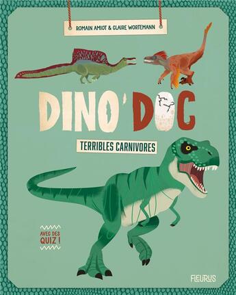 Couverture du livre « Terribles carnivores » de Amiot/Wortemann aux éditions Fleurus