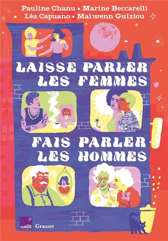 Couverture du livre « Laisse parler les femmes, fais parler les hommes » de Marine Beccarelli et Pauline Chanu et Léa Capuano et Maïwenn Guiziou aux éditions Grasset