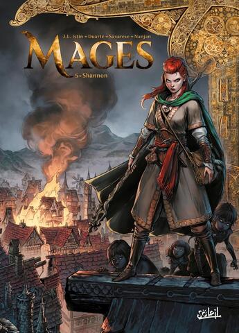 Couverture du livre « Mages Tome 5 : Shannon » de Jean-Luc Istin et Kyko Duarte et Ornella Savarese aux éditions Soleil