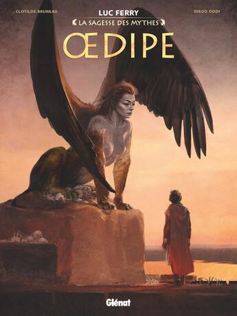 Couverture du livre « Oedipe » de Luc Ferry et Clotilde Bruneau et Didier Poli et Diego Oddi aux éditions Glenat