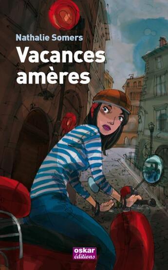 Couverture du livre « Vacances ameres » de Nathalie Somers aux éditions Oskar