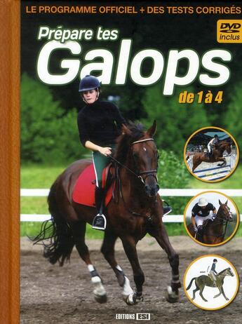 Couverture du livre « Prépare tes galops de 1 à 4 » de  aux éditions Editions Esi