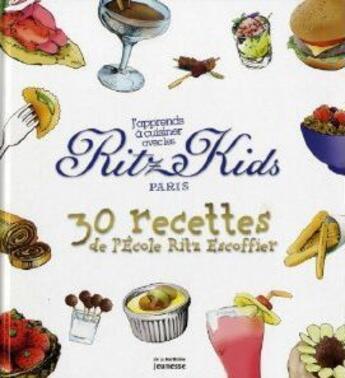 Couverture du livre « J'apprends à cuisiner avec les Ritz kids » de  aux éditions La Martiniere Jeunesse