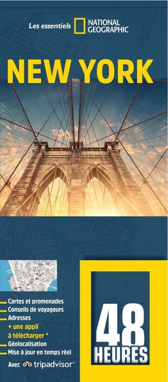 Couverture du livre « 48 heures New York » de  aux éditions National Geographic